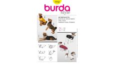 Strih Burda 7752 - Oblečky pre psov