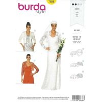 Strih Burda 7686 - Bolero