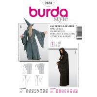 Strih Burda 2483 - Čarodejník, Gandalf, mág