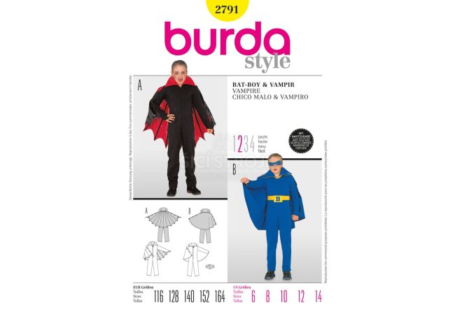 Strih Burda 2791 - Upír, superhrdina