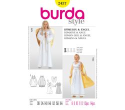 Strih Burda 2437 - Anjel, Rimanka