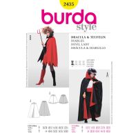 Strih Burda 2435 - Drakula, diablice