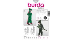 Strih Burda 2503 - Drak, dinosaurus