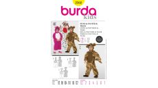Strih Burda 2502 - Psík, panter, tiger