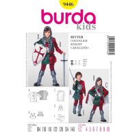 Strih Burda 9446 - Rytier