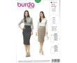 Strih Burda 8155 - Sukne