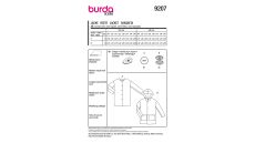 Strih Burda 9207 - Detský kabát