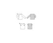 Strih Burda 9227 - Tričko s okrúhlym výstrihom pre dievčatá a chlapcov, tričko s dlhým rukávom, mušelínové tričko