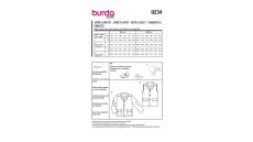 Strih Burda 9234 - Sako a vesta pre chlapcov