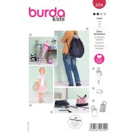 Strih Burda 9256 - Kornout, peračník, batoh