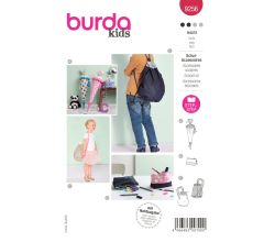 Strih Burda 9256 - Kornout, peračník, batoh