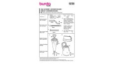 Strih Burda 9256 - Kornout, peračník, batoh