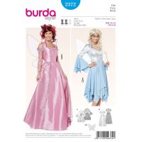 Strih Burda 2372 - Víla, nymfa, elfka