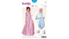 Strih Burda 2372 - Víla, nymfa, elfka