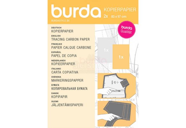 Kopírovací papier (biely, žltý) Burda