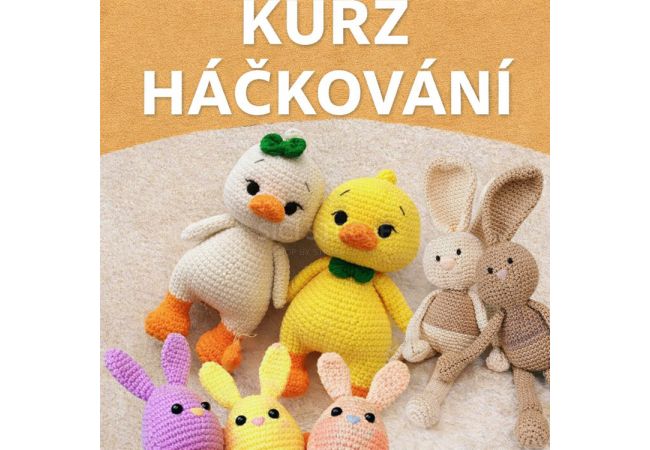 Brno 14.2. - Kurz, veľkonočné háčkovanie pre celú rodinu
