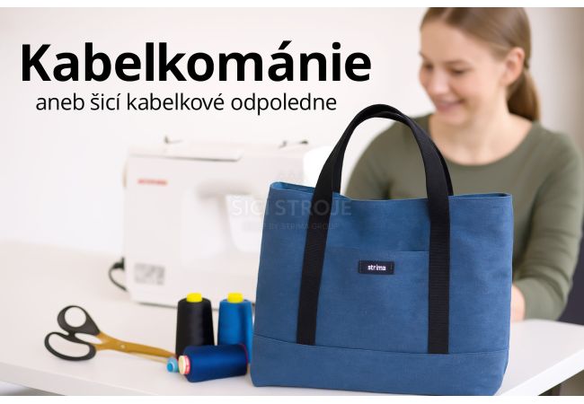 Brno 15.11. - Víkendový kurz šitia - kabelkománia alebo uši si svoju vlastnú