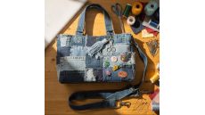 Praha 7.3. - Víkendový kurz upcyklácia džínsov - patchworková cestovná taška