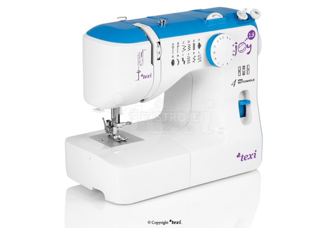Šijací stroj TEXI JOY 1304 BLUE - šijací stroj aj pre deti