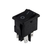 Spínač/vypínač pre domáce šijacie stroje 250V/3A/faston 4,8/kontakty 4