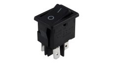 Spínač/vypínač pre domáce šijacie stroje 250V/3A/faston 4,8/kontakty 4