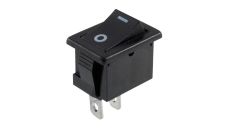 Spínač/vypínač pre domáce šijacie stroje 250V/6A/faston 4,8/kontakty 2