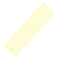 Rastrové pravítko 6.5"x24" E6524-YW žlté
