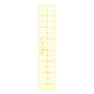 Rastrové pravítko 3x15cm M0315-YW žlté