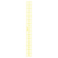 Rastrové pravítko 3x30cm M0330-YW žlté