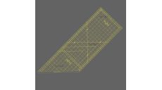 Rastrové pravítko na patchwork 20x60cm M2060-YW žlté