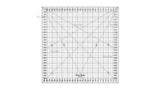 Rastrové pravítko na patchwork 30x30cm M3030-BK čierne