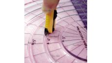 Rastrové pravítko 32x26cm MCS23-BK čierne