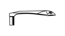 Chapač/kľučkar pre overlock 19-525 MAIER