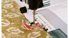 Pätka na patchwork 6 mm s vodičom priehľadná pre Husqvarnu 412927445N