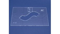 Quiltovacie pravítko bordúra povraz NP-A07