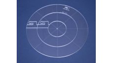 Quiltovacie pravítka kruhy 3 ks NP-K2