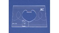 Quiltovacie pravítko bordúra slučky NP-U72