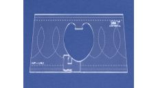 Quiltovacie pravítko bordúra slučky NP-U92