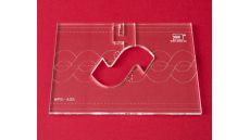 Quiltovacie pravítko bordúra povraz NP5-A05 (5 mm)