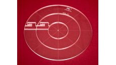 Quiltovacie pravítka kruhy 3 ks NP5-K2 (5 mm)