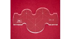 Quiltovacie pravítko kruhy NP5-K5 (5 mm)