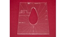 Quiltovacie pravítko pero 3" NP5-P02-3 (5 mm)