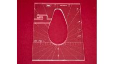 Quiltovacie pravítko pero 4" NP5-P02-4 (5 mm)