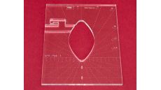 Quiltovacie pravítko list 3" NP5-P06-3 (5 mm)