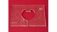 Quiltovacie pravítko bordúra slučky NP5-U72 (5 mm)