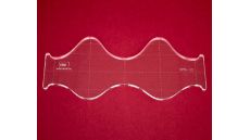 Quiltovacie pravítko vlny NP5-V2 (5 mm)