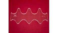 Quiltovacie pravítko vlny NP5-V3 (5 mm)