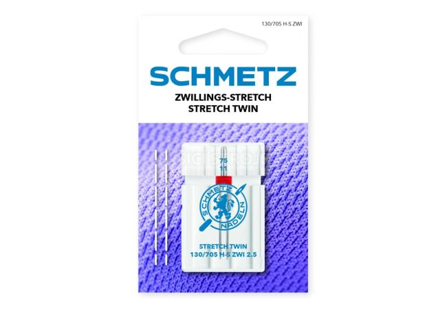 Dvojihla na pleteninu 130/705 HS ZWI SMS 2,5 75 STRETCH TWIN