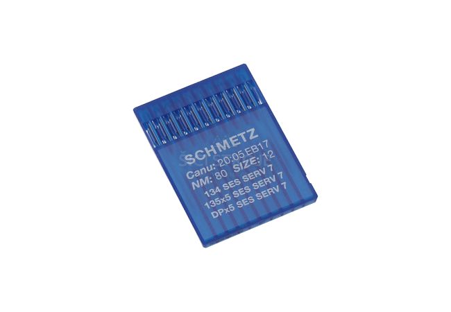 Strojové ihly pre priemyselné šijacie stroje Schmetz 135X5 SES SERV 7 80
