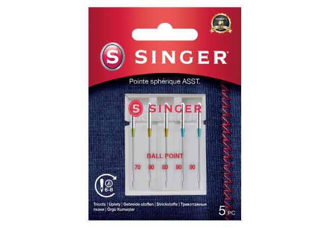 Ihly na pleteninu Singer 5x70-90